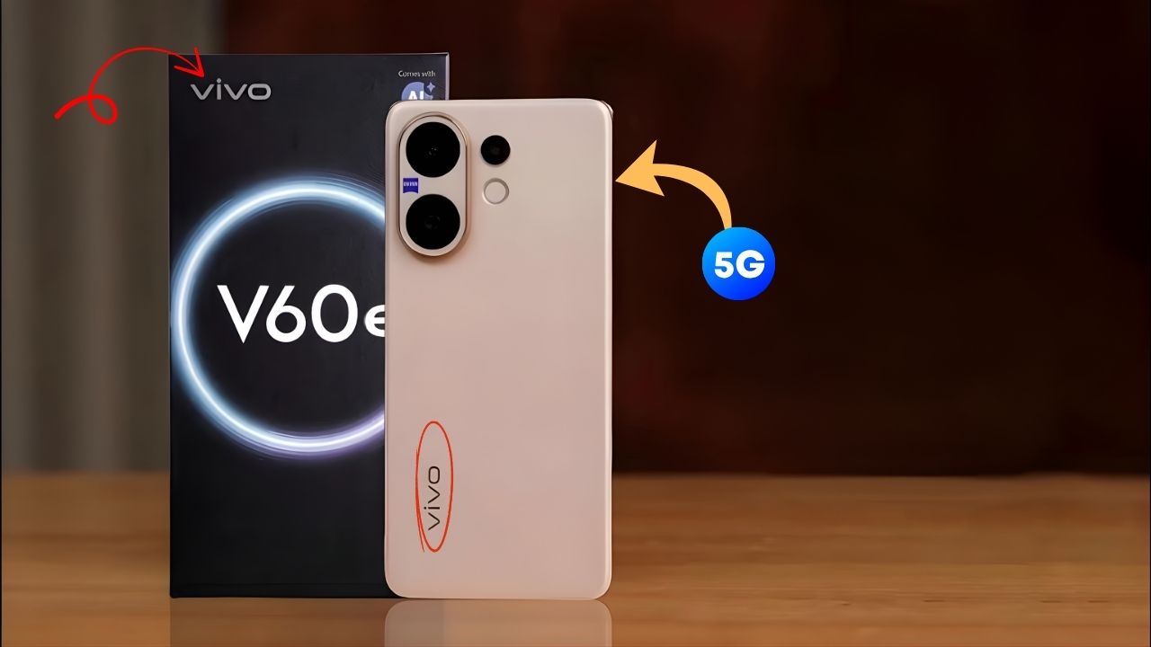 Vivo V60e 5G: el nuevo smartphone que sorprende con diseño elegante y velocidad impresionante