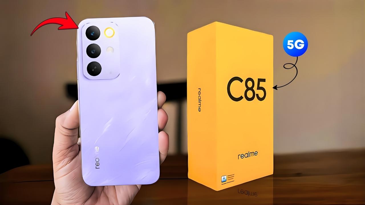 Realme C85 5G: el nuevo smartphone económico que sorprende con batería duradera, diseño moderno y conectividad 5G